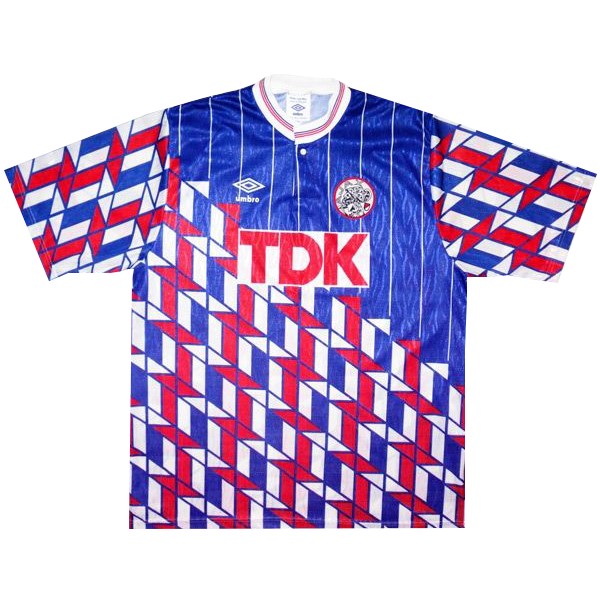 Tailandia Camiseta Ajax 2ª Retro 1990 1991 Azul